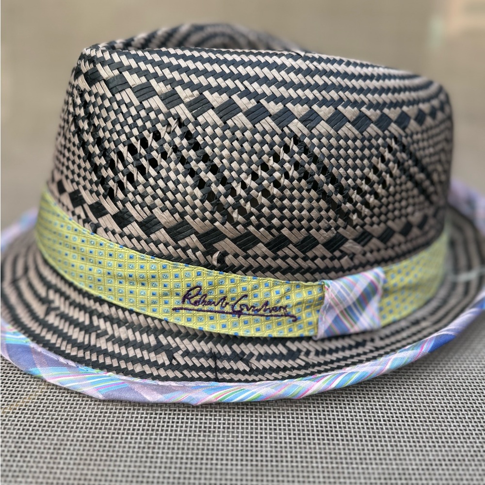 Robert Graham Straw Fedora Barney large